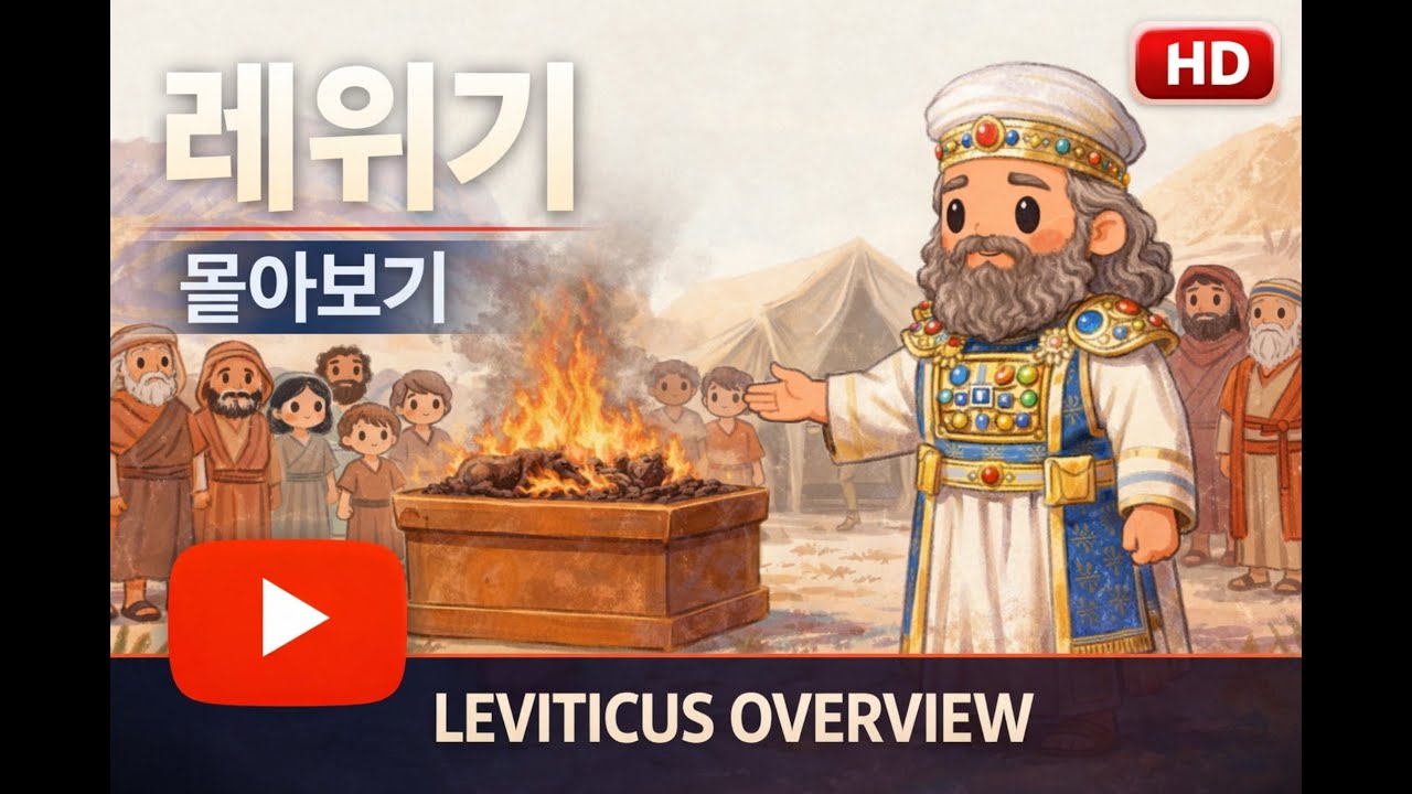 불안정한 공동체와 함께 걷는 거룩함의 길 - 레위기 최종편 (성경 애니메이션)