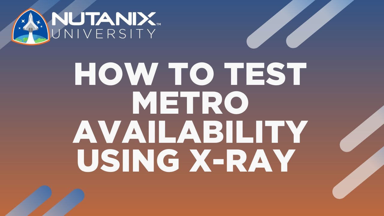 How to Test Metro Availability Using X-Ray