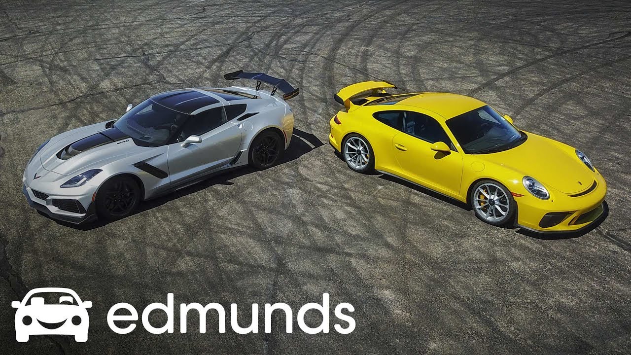 The 1,255-HP Showdown! Chevrolet Corvette ZR1 vs. Porsche 911 GT3