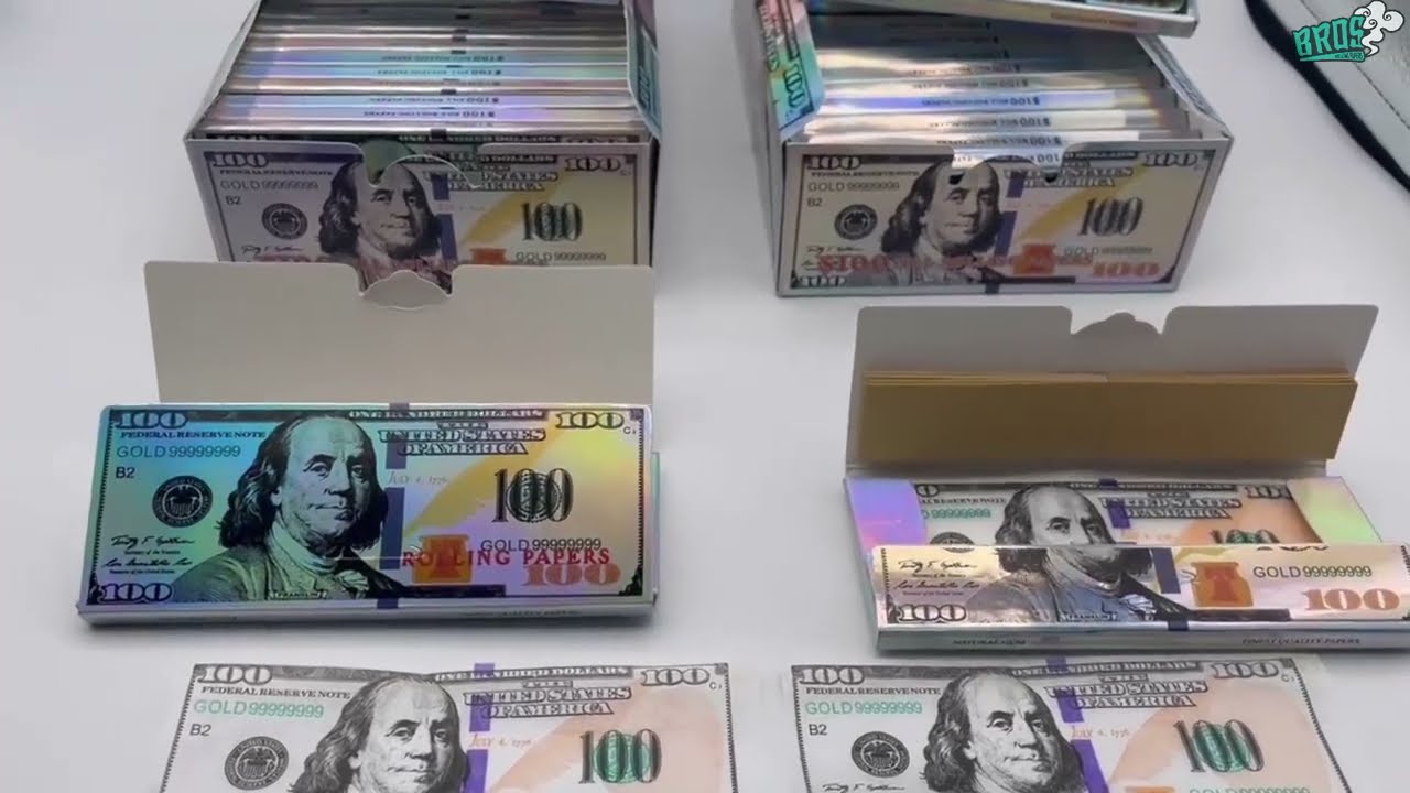Dollar Style for Smoking Rolling Paper with Tips