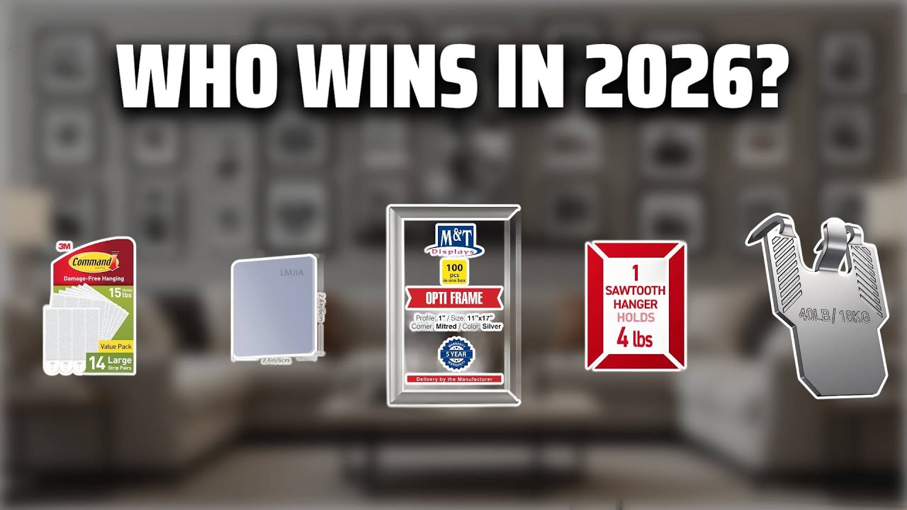 The Top 5 Best Frame Holder Wall in 2026 - Must Watch Before Buying!