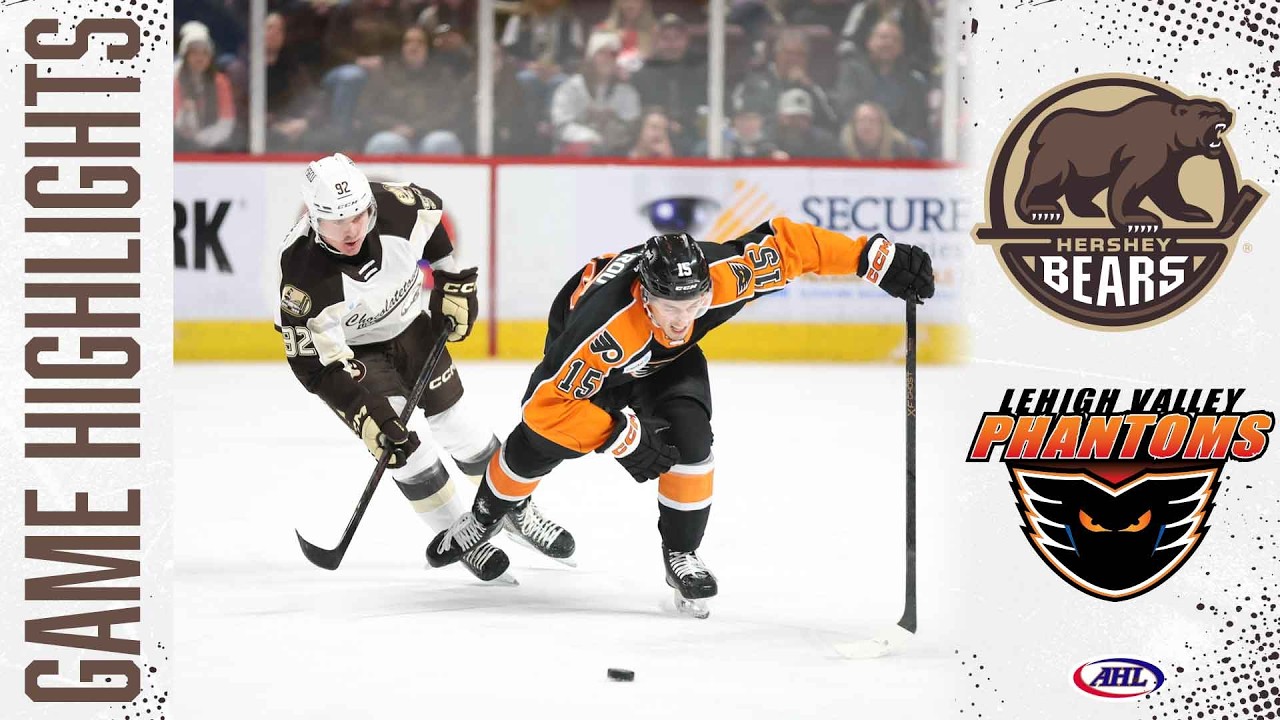 Hershey Bears vs. Lehigh Valley, 2/20/26 | Game Highlights