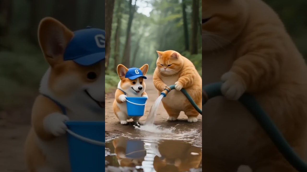 The Hilarious Rivalry of a Dog and Cat