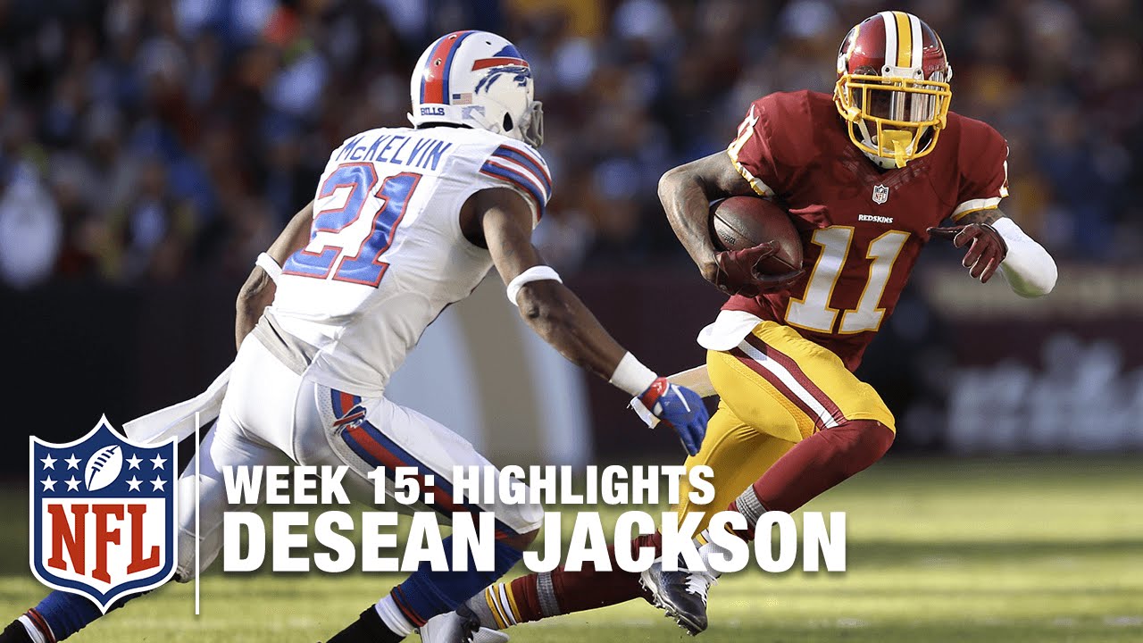 DeSean Jackson Torches the Bills! | Bills vs. Redskins | NFL Week 15 highlight