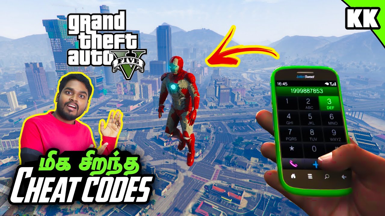 GTA 5 Cheats in Tamil | Best GTA 5 Cheat Codes | GTA 5 Phone Cheat Codes in Tamil | A2D Channel