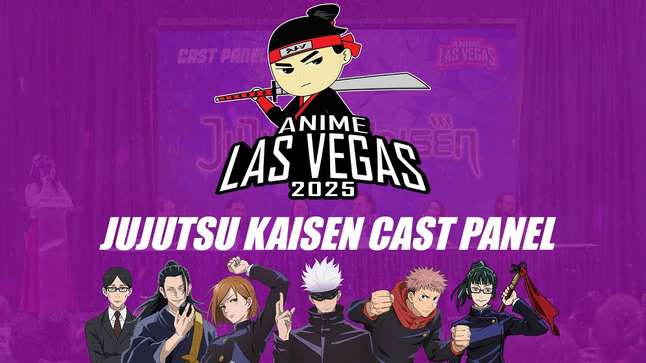 Jujutsu Kaisen Cast Panel at Anime Las Vegas 2025!