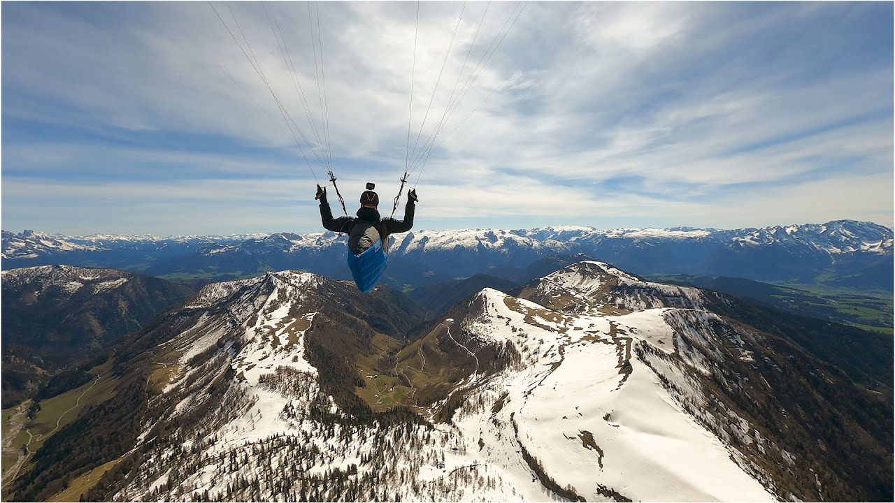 Streckenflug vom Gaisberg aus | Frühlingsthermik