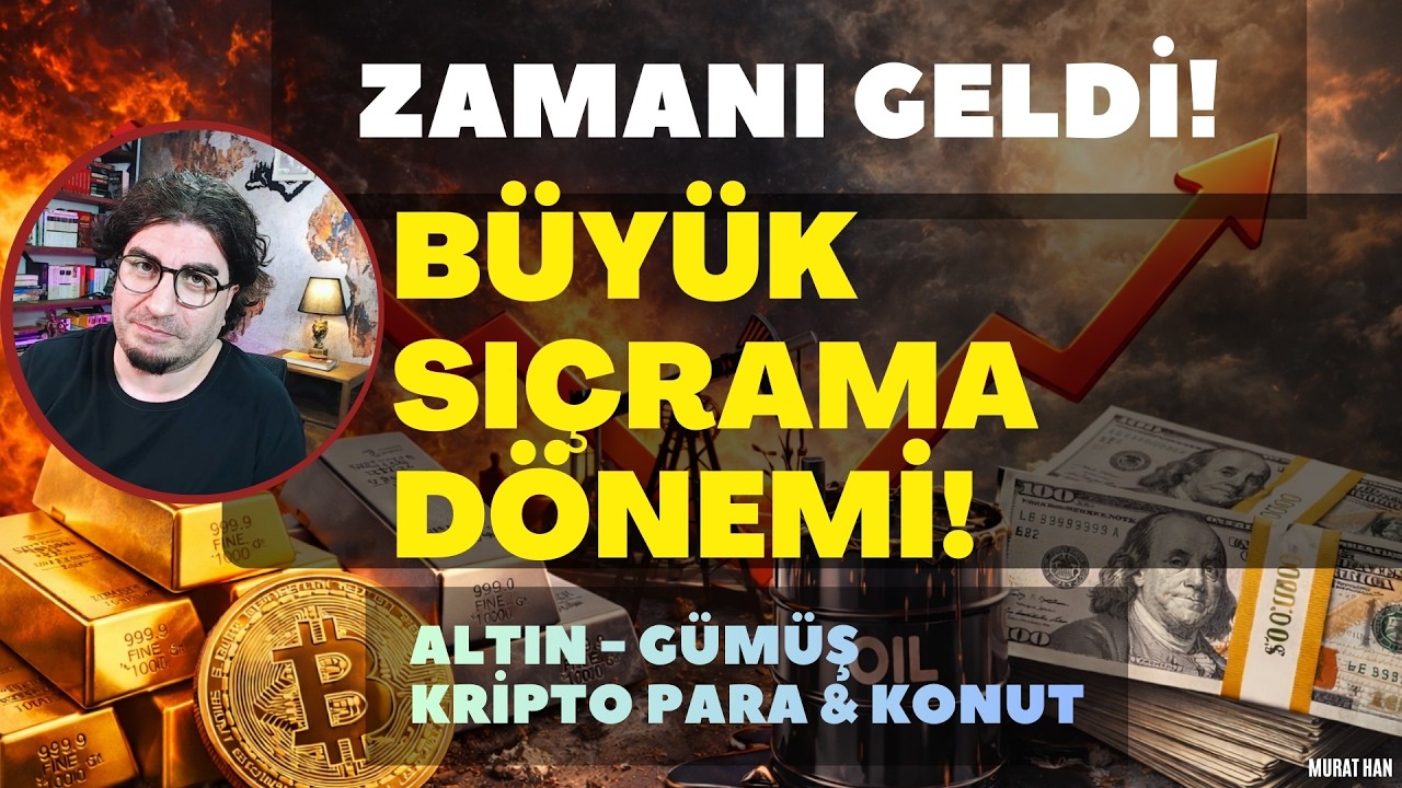 Dikkat: ZAMANI GELDİ! | BÜYÜK SIÇRAMA DÖNEMİ.! | EN DİP SEVİYELER! #altın #gümüş #kriptopara #konut