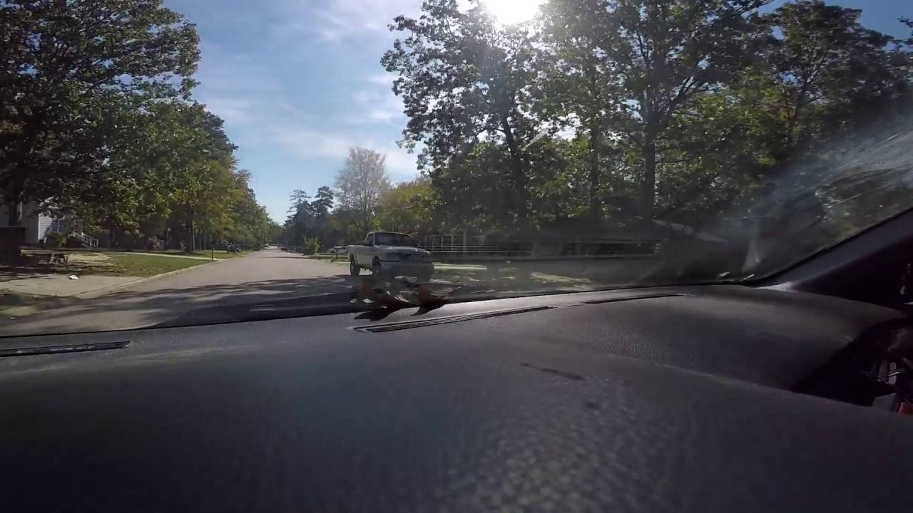 Car gets hit by Bailey Payne