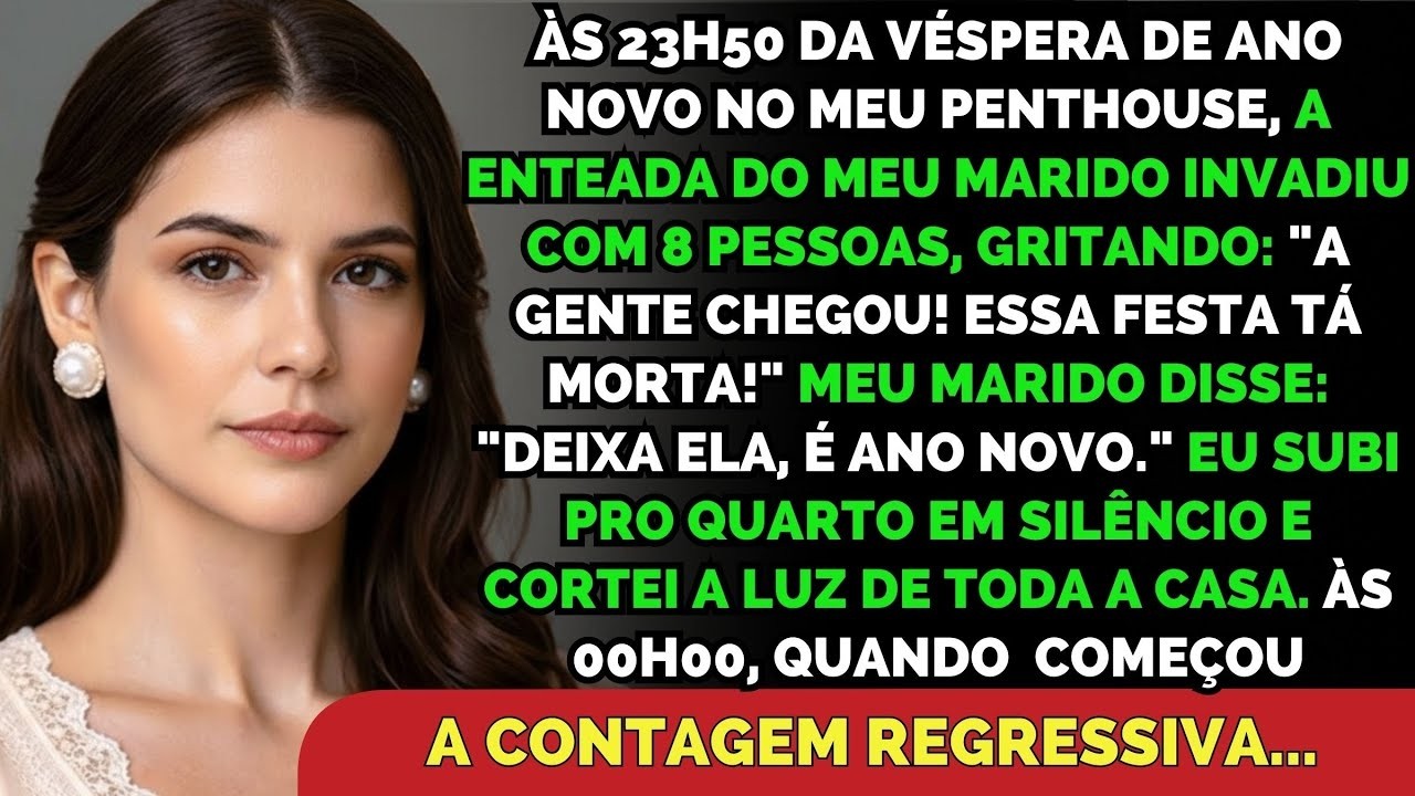 A Enteada Do Meu Marido Invadiu Minha Festa Às 23h50 — Eu Desliguei Tudo