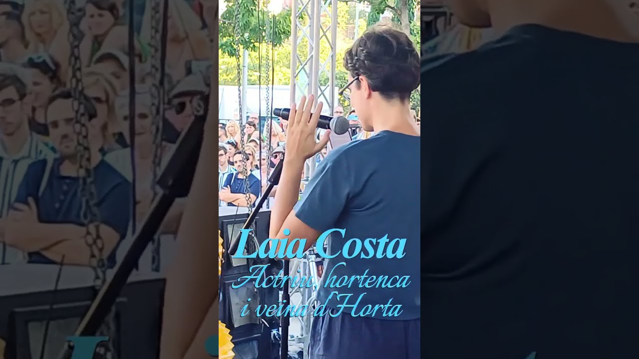 Pregó de Festa Major 2024, Laia Costa