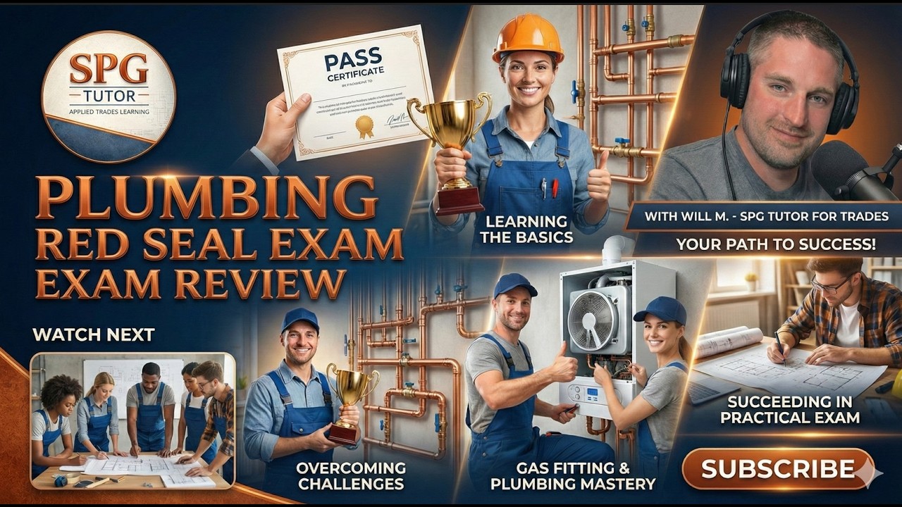 Plumbing Red Seal exam Information