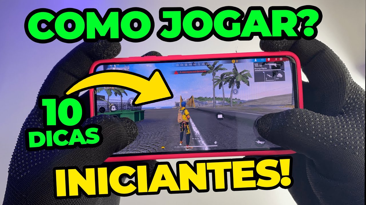 TUTORIAL - COMO JOGAR FREE FIRE? 10 DICAS PARA INICIANTES!