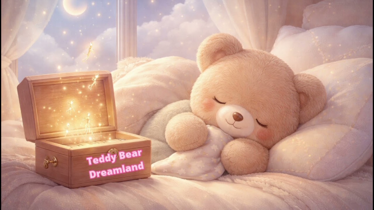 Gentle Music Box Lullaby for Baby Sleep | Soft Calming Melody for Peaceful Nights