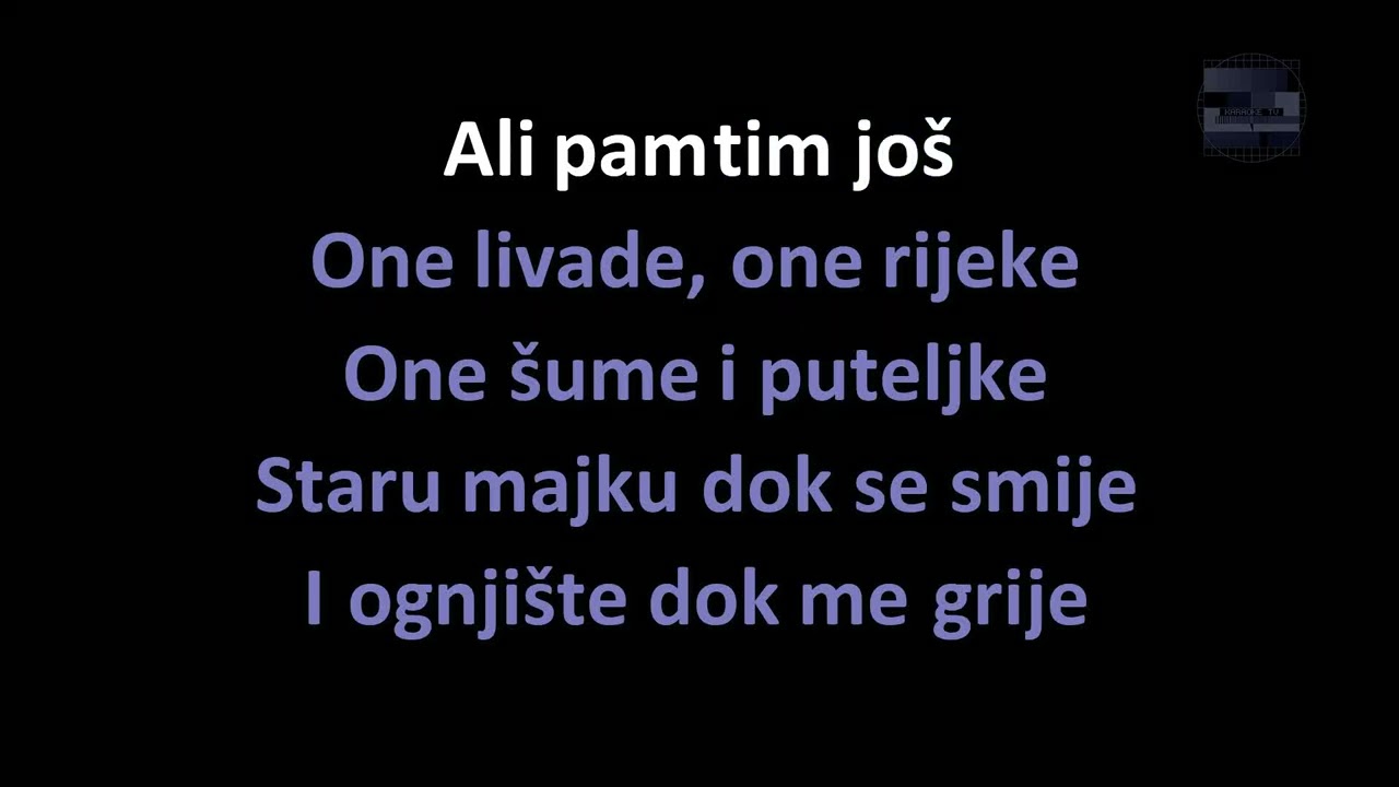 Hanka Paldum - Ali pamtim još (Karaoke)