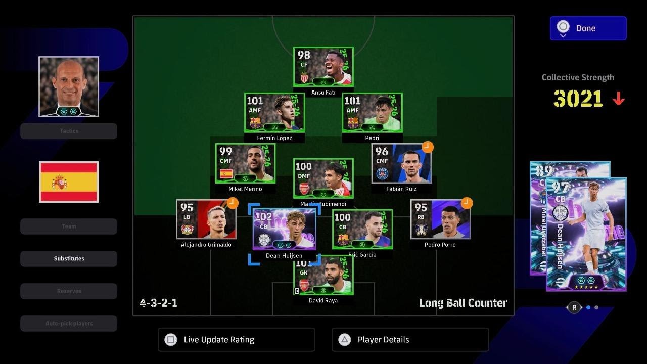 Spain battle back beat Italy in extra time PES 26 online challenge