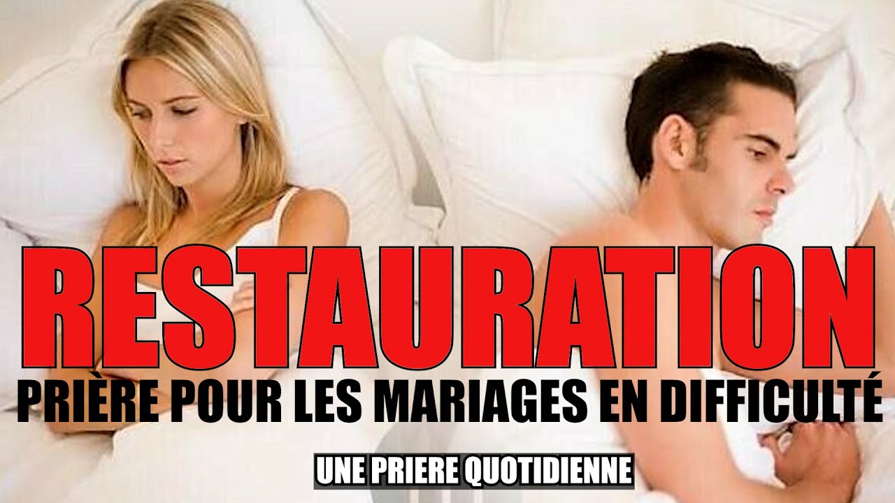 Prière puissante pour sauver le mariage en difficulté