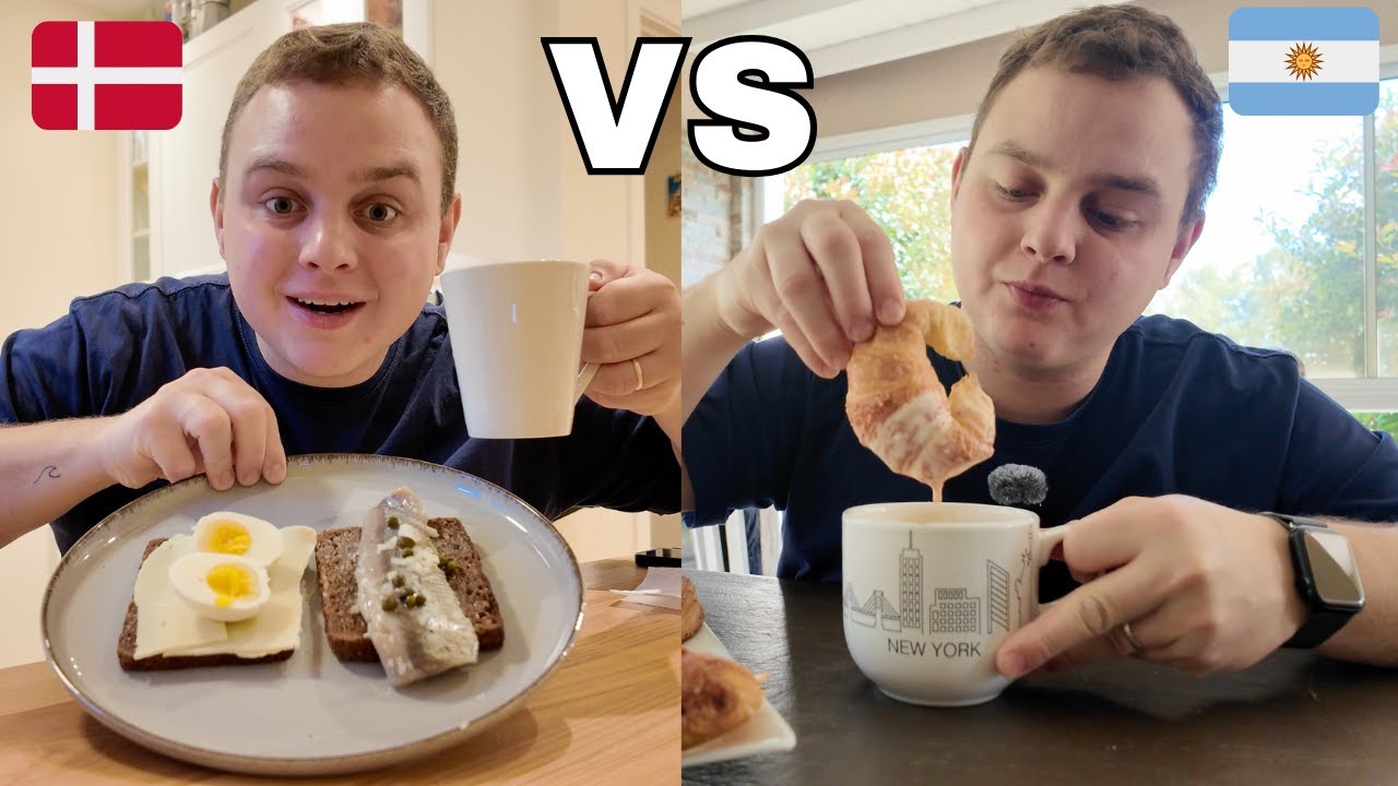 Desayuno Danes🇩🇰 vs Argentino🇦🇷: ¡No vas a creer las diferencias!