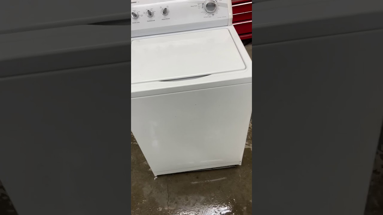 Стиральная машина Kenmore не сливает воду!!
