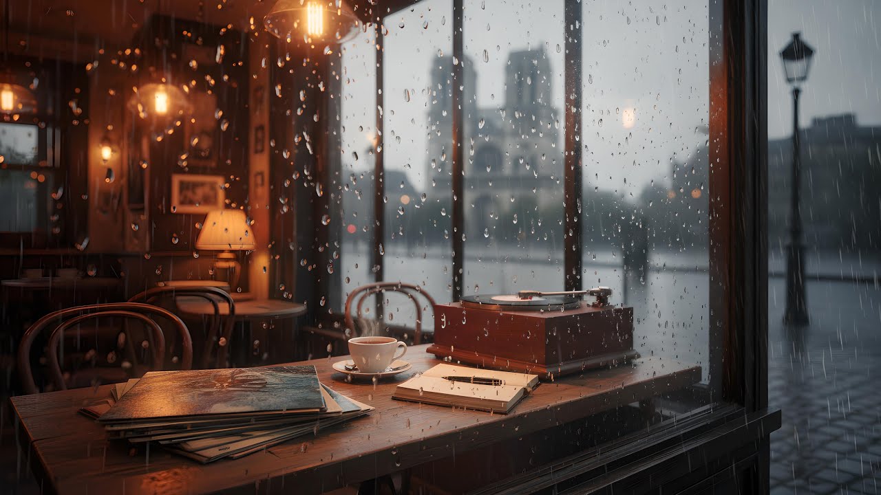 Parisian Café Vibes | Nostalgic French Chanson Pop