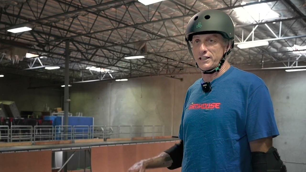 Tony Hawk rides Gator Skins