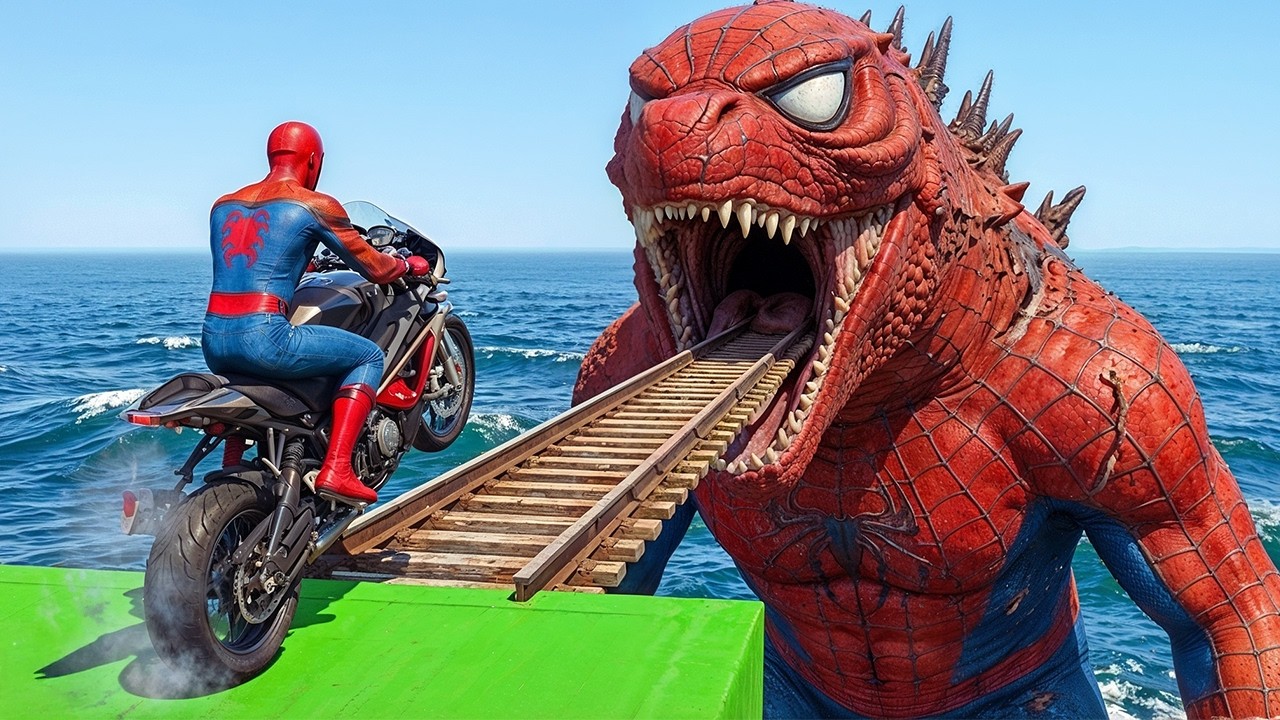 الرجل العنكبوت انقاذ باتمان Spider-Man Rescue Batman vs Captain vs Superman funny Game GTA superhero