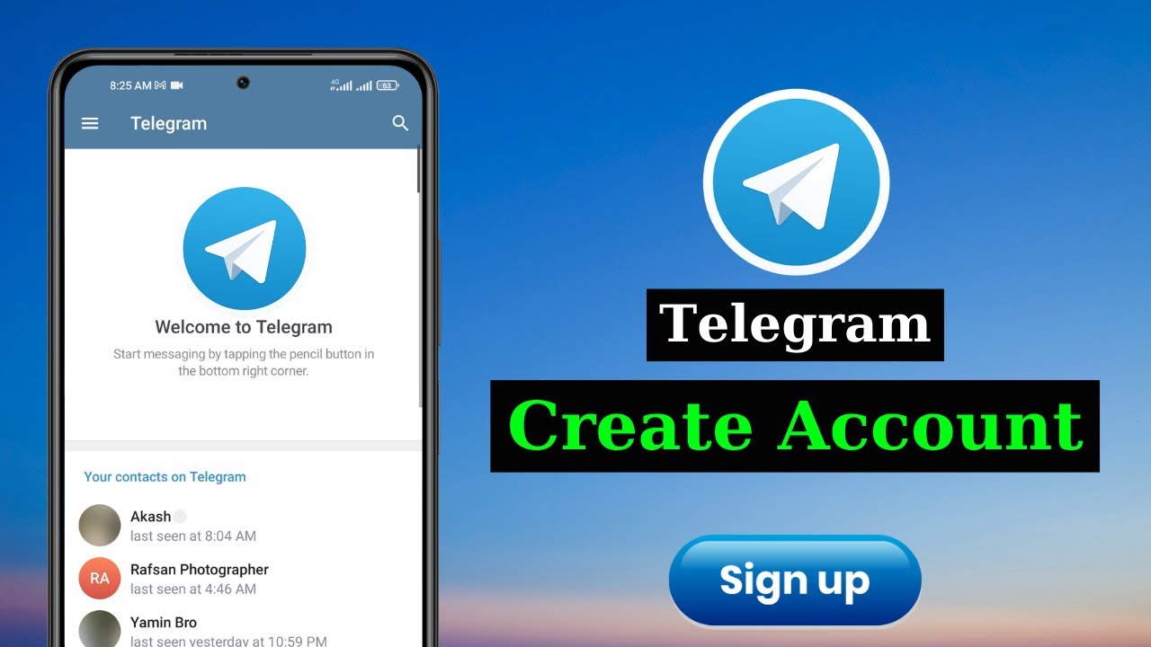 How To Create a Telegram Account on Android | Telegram Account Sign Up