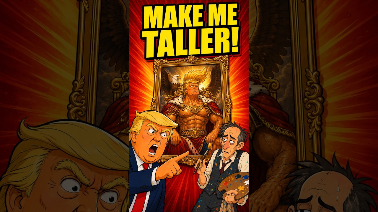 Trump Presidential Portrait Got WAY Out of Hand