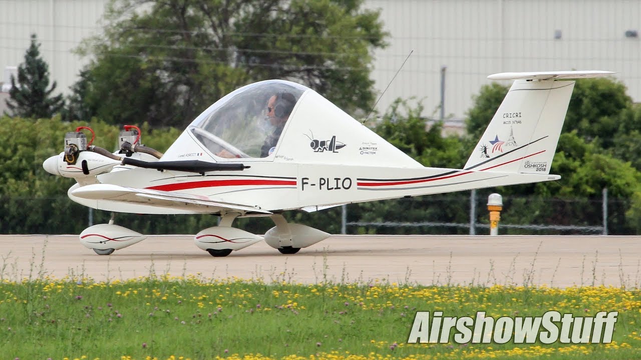 Cri Cri - TINY Twin Engine Airplane - EAA AirVenture Oshkosh 2018