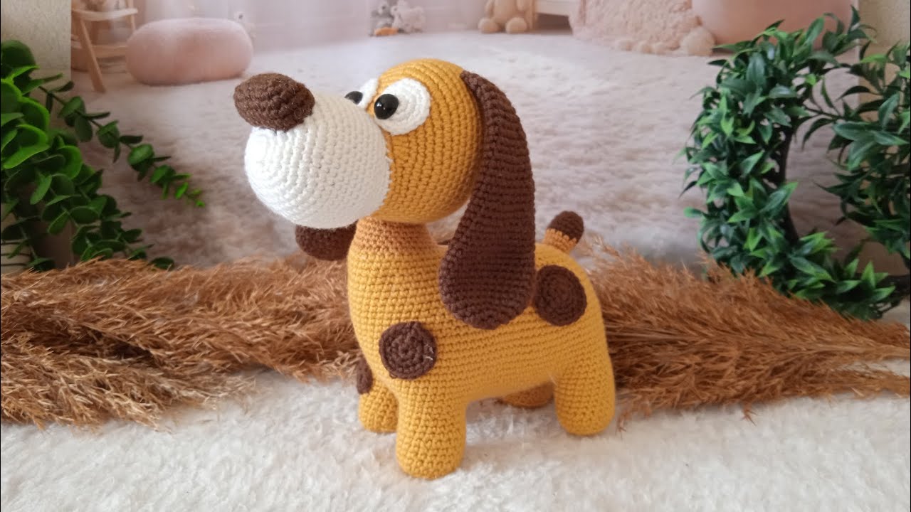 Amigurumi köpek yapımı (bölüm 1)#amigurumi köpek Bruno#amigurumihayvan