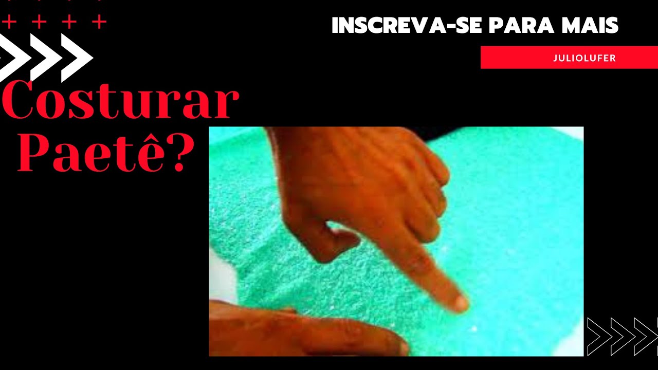 Costurar Paetê