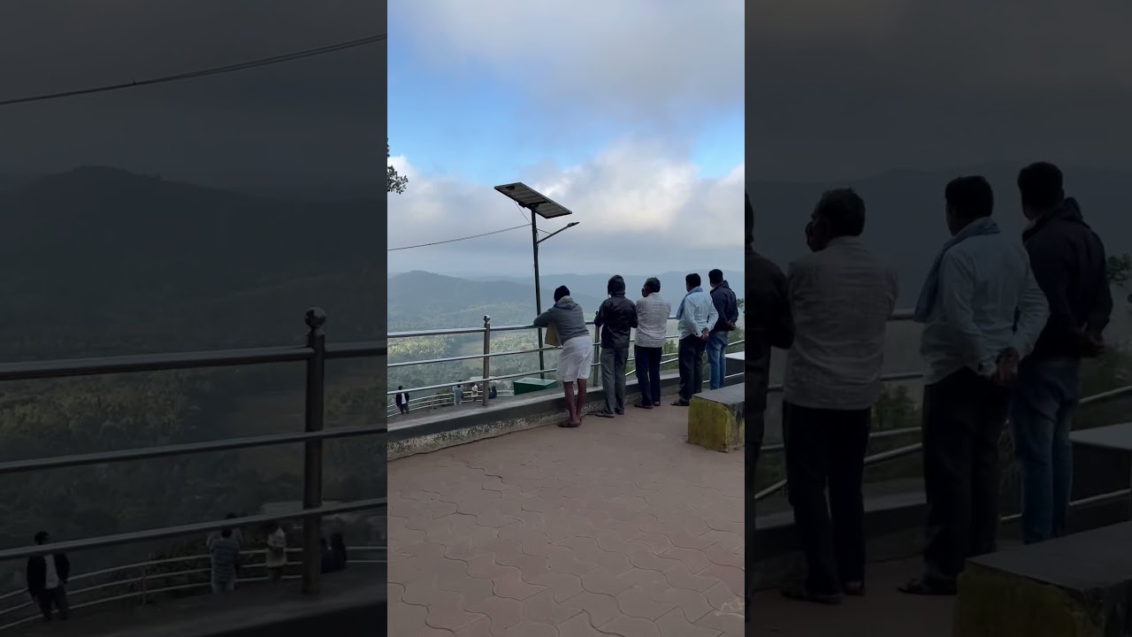 Incredible view from Raja&rsquo;s Seat Madikeri Coorg  #shorts #ytshorts
