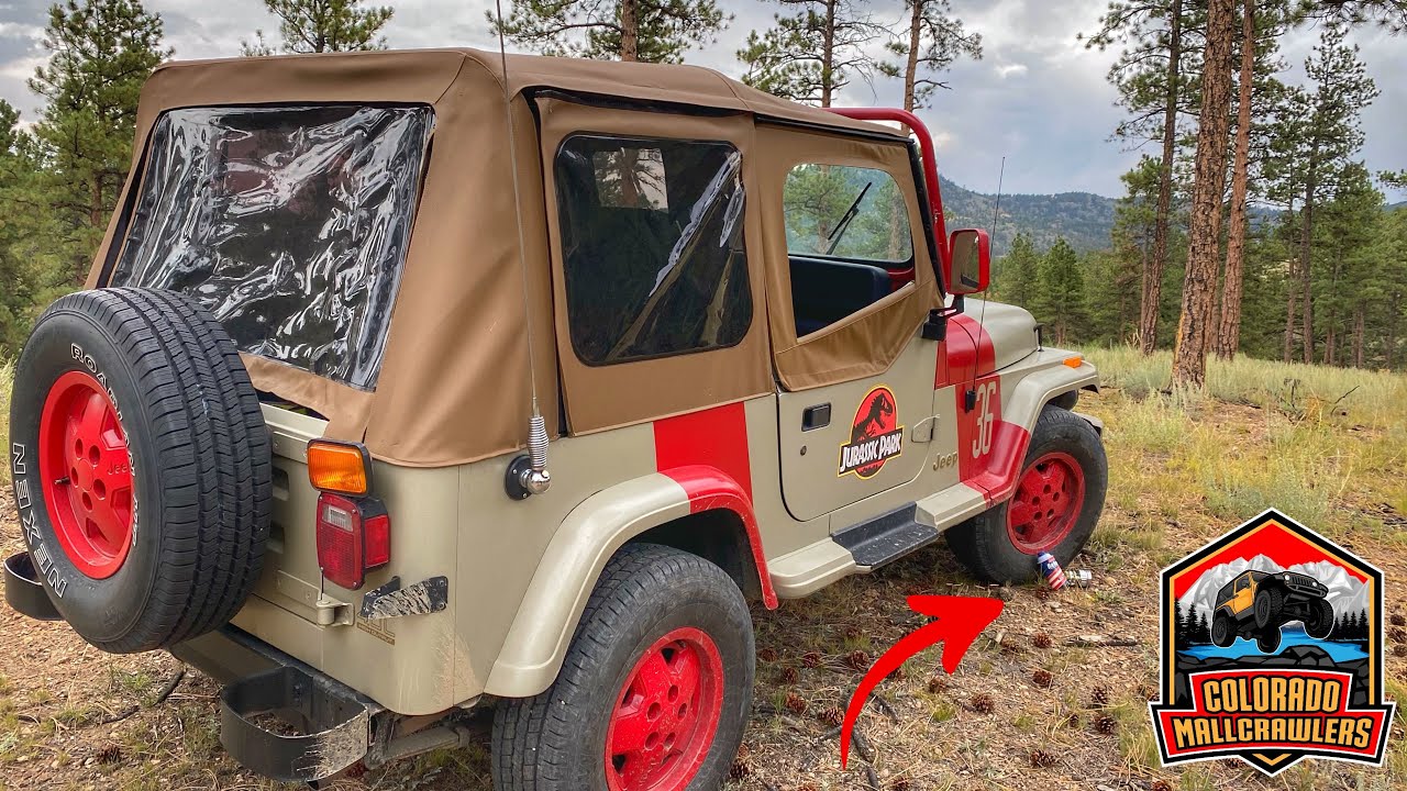 Jeep YJ из Юрского периода: что нужно, чтобы его построить! #jurassicjeep