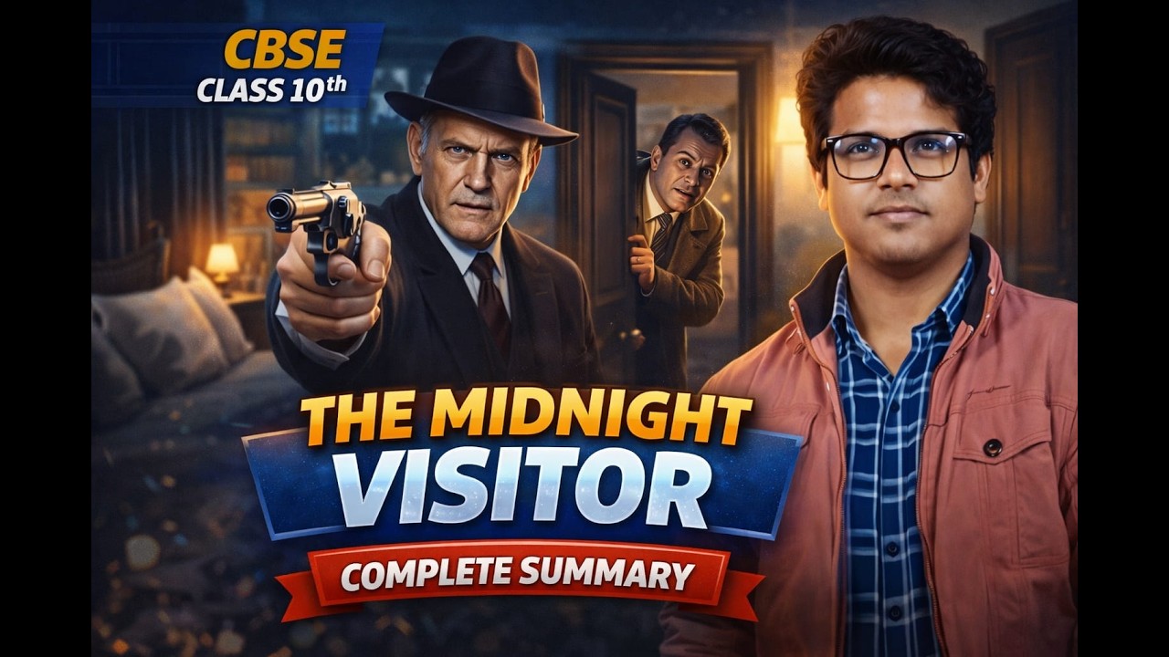 The Midnight Visitor Class 10 English | Summary in Hindi & English | Theme & Board Questions