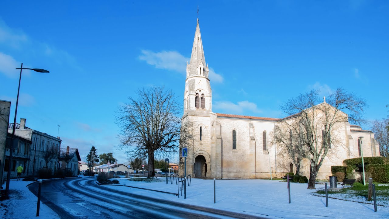 Coup de froid et neige sur le Bassin d'Arcachon