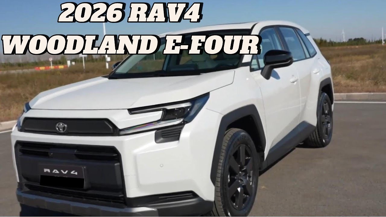 The 2026 RAV4 Woodland eFour is Here & It's An ELECTRIFIED Adventure Beast!