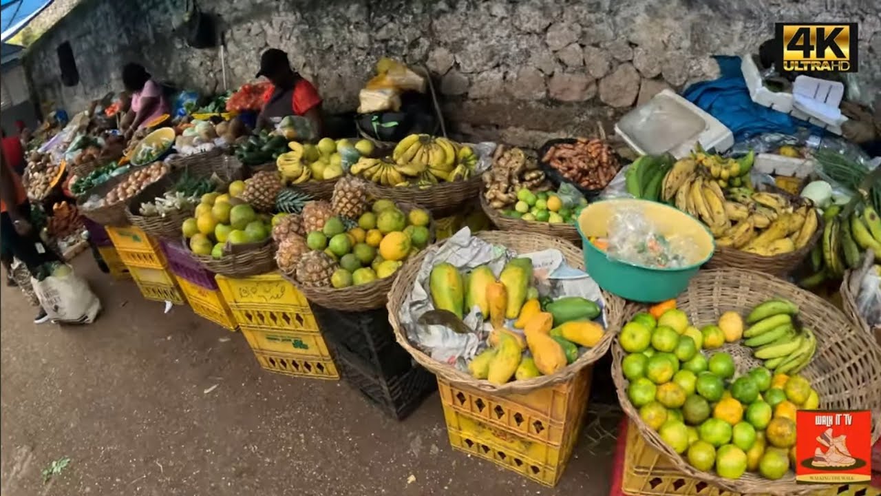 Walk it Tv Goes to Mandeville Jamaica Grand Market Day