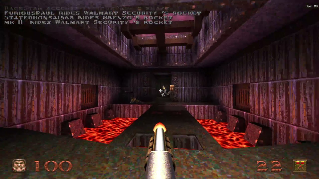 10 Players DM4 Quake Remastered