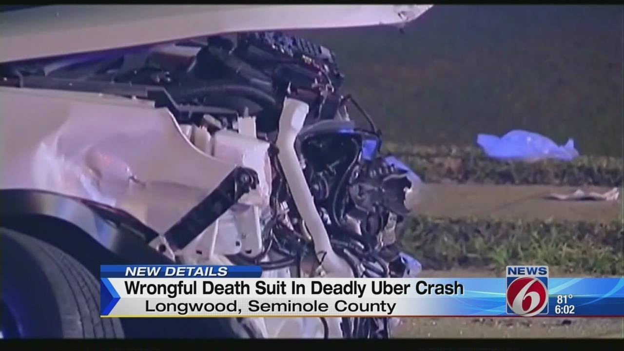 Wrongful death suit in deadly Uber crash