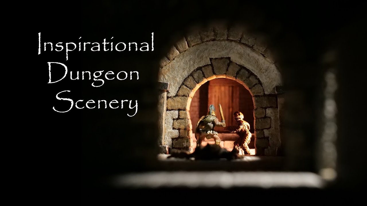 Inspirational dungeon scenery for your games