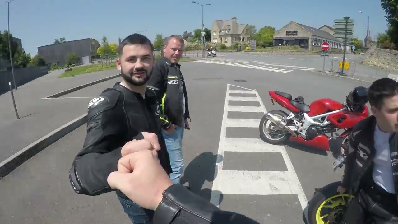 Petite balade à 8 motos!!!!!!
