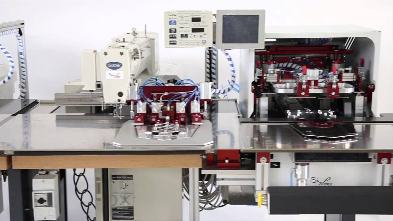 PS342 Semi-automatic Programmable Pocket Setter Unit - Sip Italy Sewing