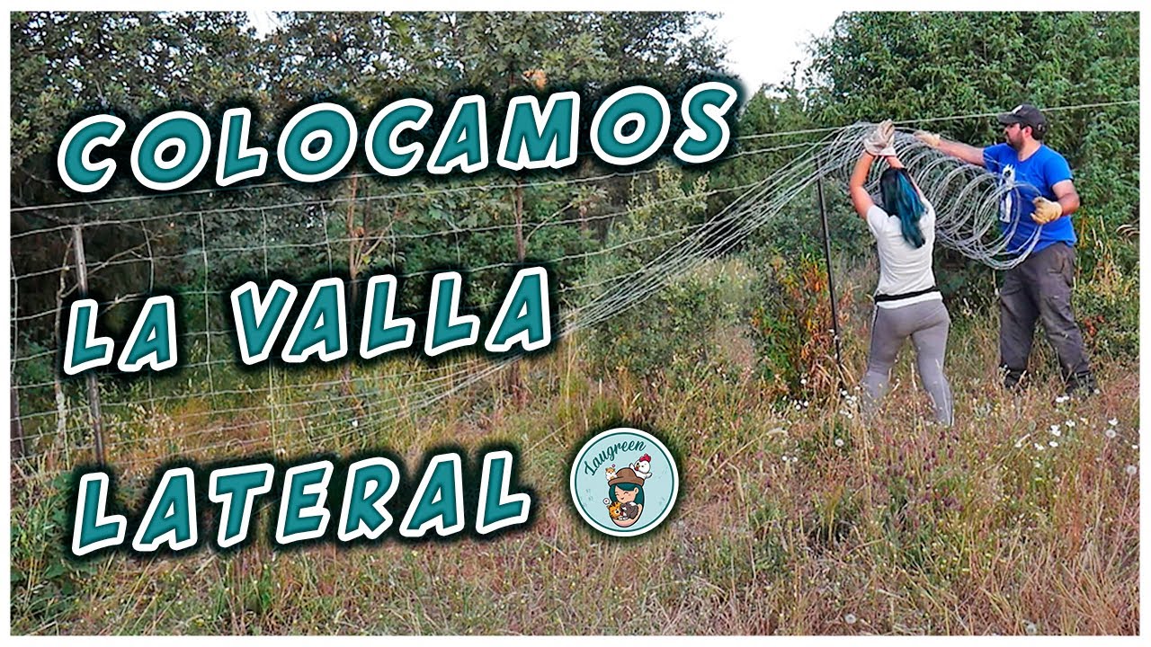 Colocamos la Malla de la Valla Lateral de la Finca 🤠