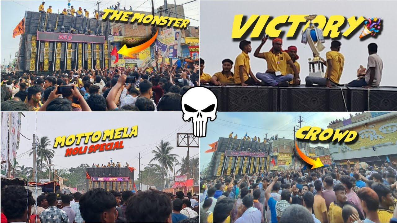 Dj sarzen morning crowd के साथ trophy मिला at motto mela 2025