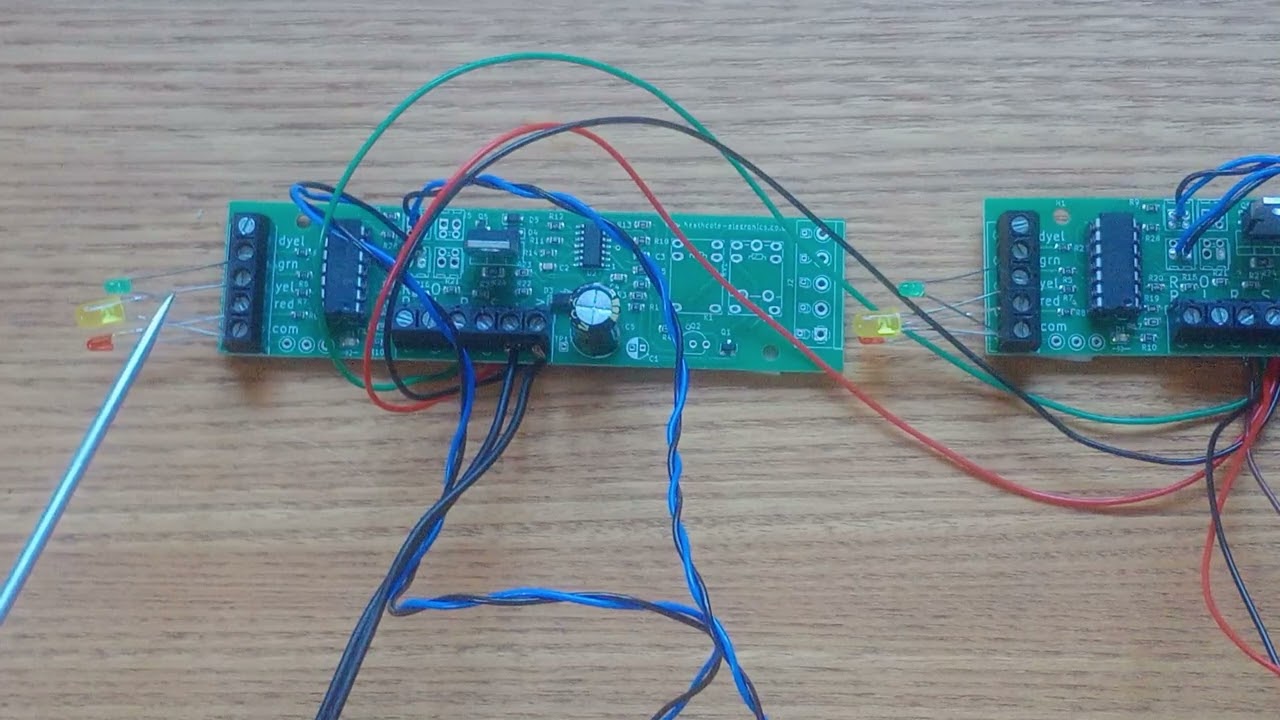 How To Automate A Row Of Colour Light Signals