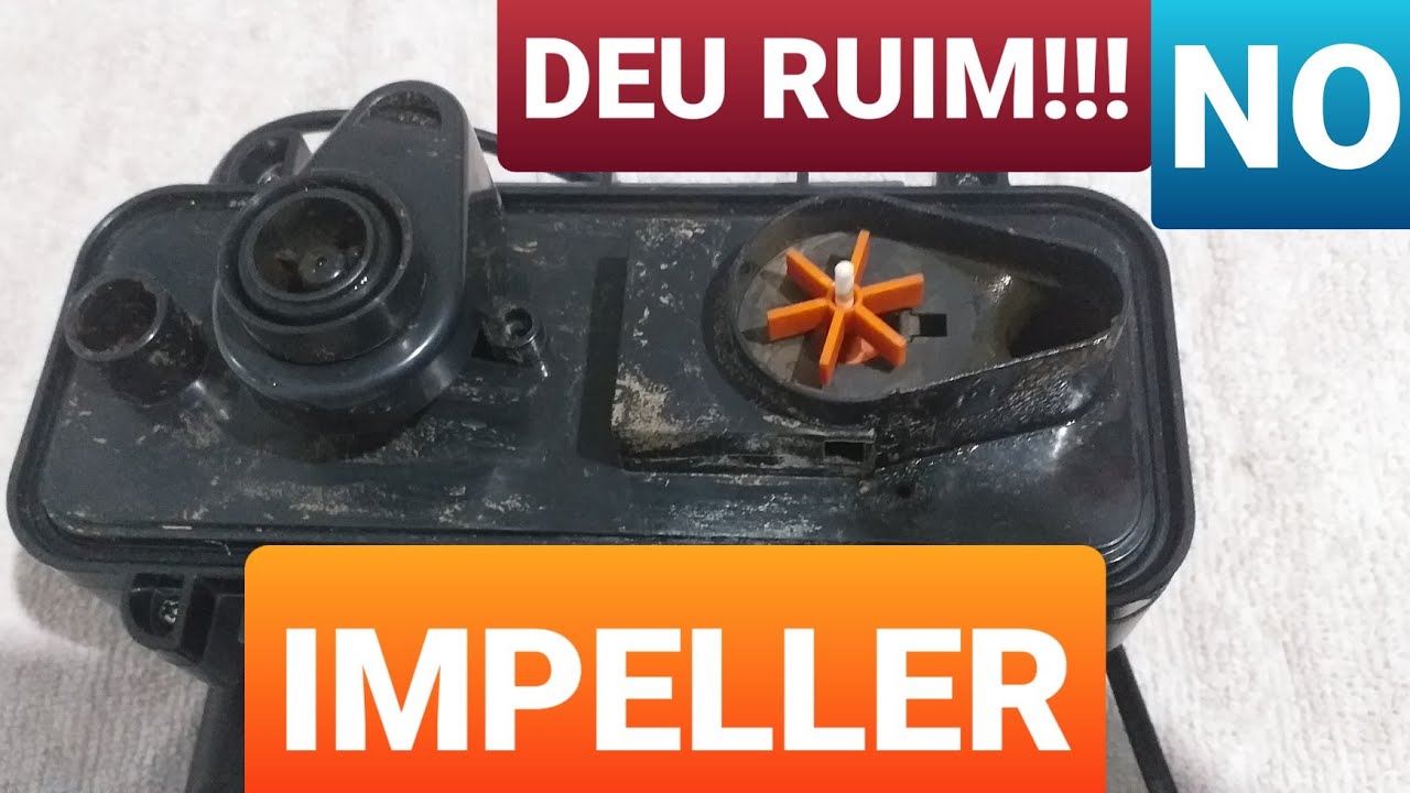 DEU RUIM😱!!! IMPELLER FILTRO SUNSUN HBL 803...