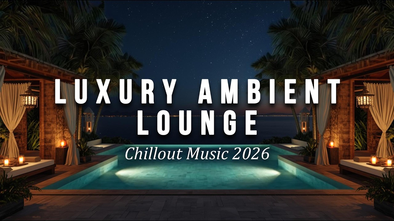 Luxury Chillout Lounge 2026 ✨ Relaxing Ambient Music for Deep Relaxation & Stress Relief