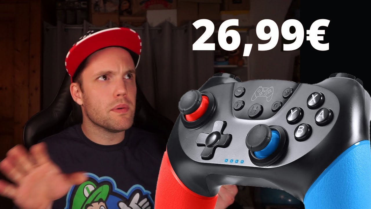 [📦UNBO-TEST✔️] MANETTE NINTENDO SWITCH PRO 🎮 ET PC 🖥 PAS CHER 💲