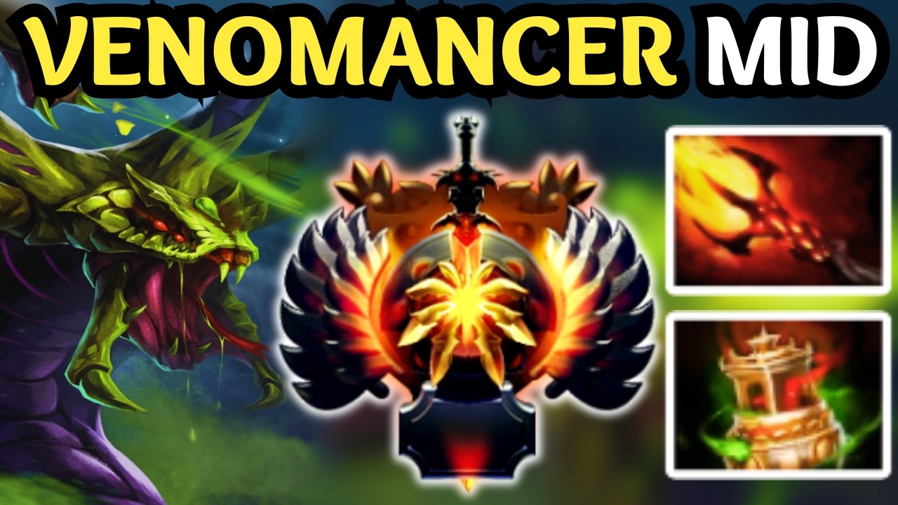 🔥 ONE PLAGUE, EVERYONE HURTS — VENOMANCER MID GAMEPLAY | DOTA 2 🔥