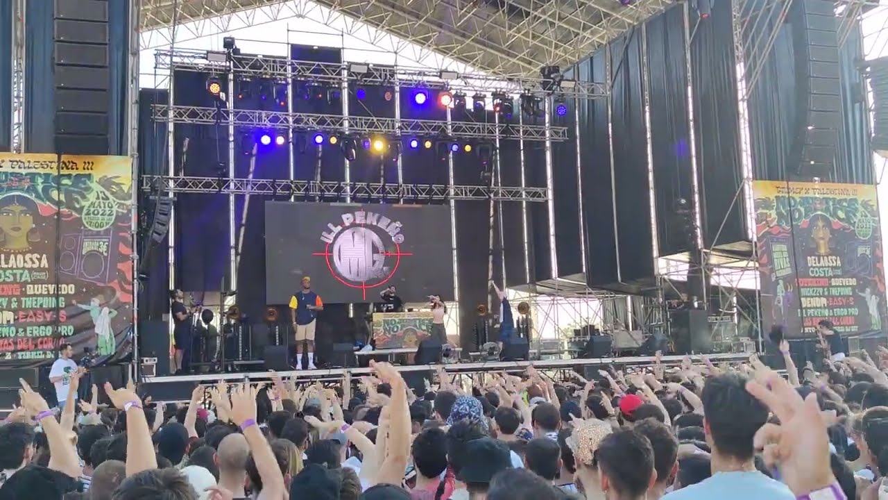 Ill Pekeño, Ergo Pro & Candela Cuore - No Ice Cream DIRECTO GRIMEY x PALESTINA